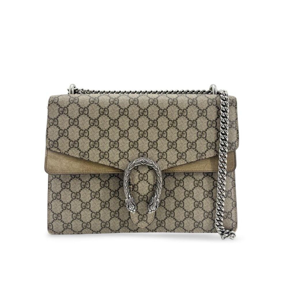 Gucci Dionysus Gg Coated Canvas Brown Canvas Shoulder Bag Bag